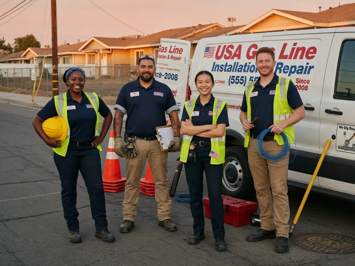 Gas Line Installation company in Bracey, VA